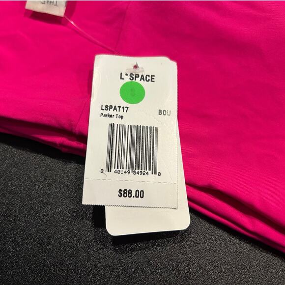NWT L*SPACE Convertible Parker Bikini Top – Pink, Size Small, NWT - Picture 5 of 7